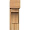 Ekena Millwork Westlake Block Rough Sawn Bracket w/ Offset Brace, Western Red Cedar, 8"W x 20"D x 24"H BKT0806X20X24WTL05RWR - alternate 2